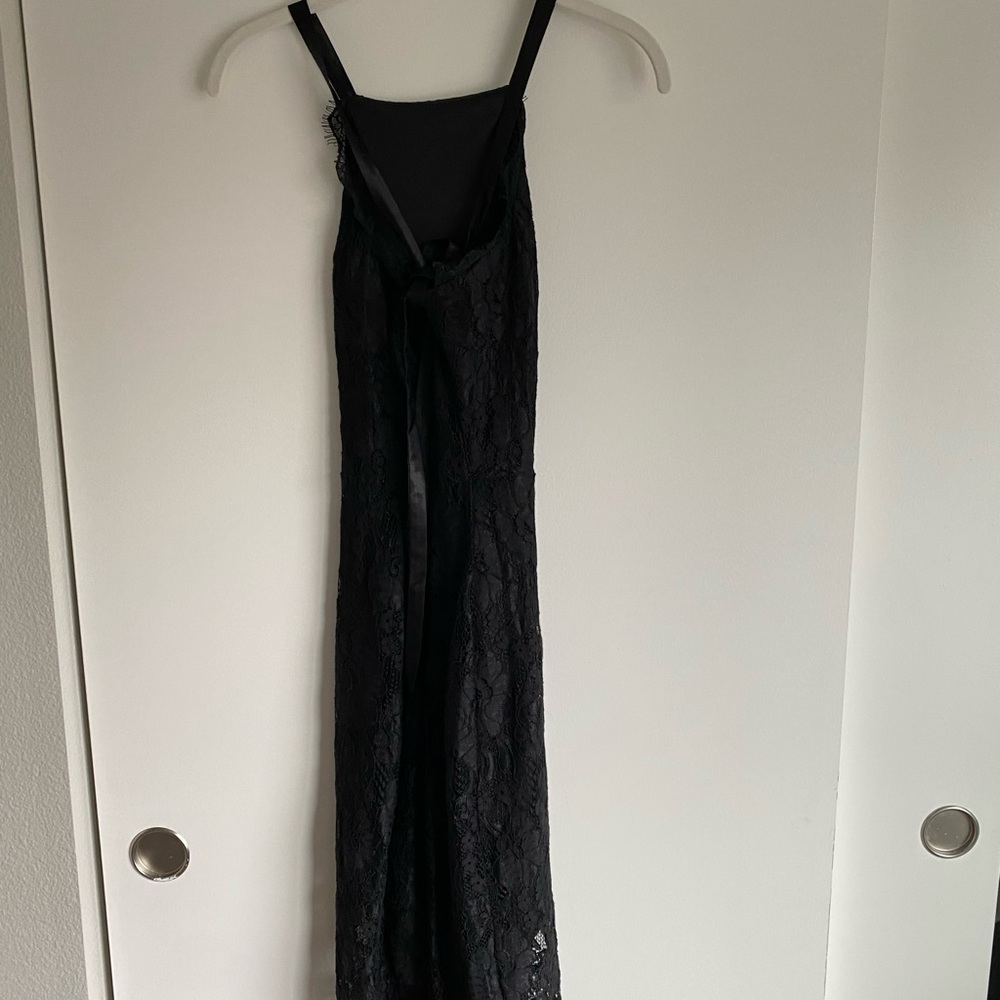 BLACK Lulu’s Lace Party Dress